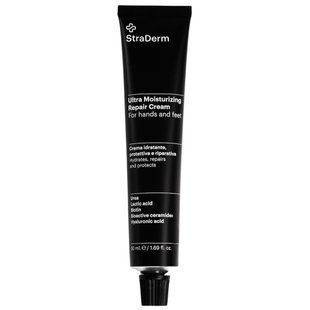 Ультра зволожуючий крем для рук та ніг StraDerm, Ultra Moisturizing Repair Cream, 50 мл M-104 фото