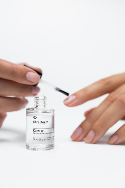 Відновлюючий концентрат для нігтів StraDerm, KeraFix 14 ml С-113 фото